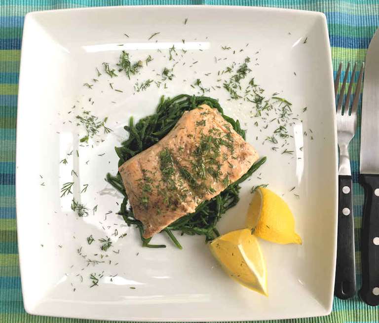 Oven Steamed Sea Trout Recipe Cuisine Fiend